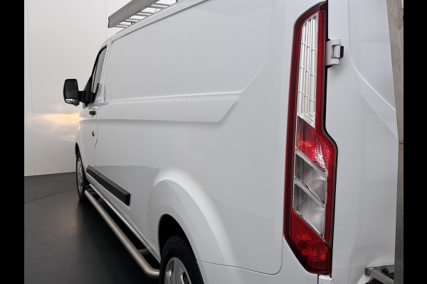 Ford Transit Custom 340 2.0TDCI 130PK L2H1 Sortimo Inperiaal+Ladder Trekhaak Cruise Control Airco Stoelverwarming Pdc Trend Betonplex Vloer Wandbetimmering Inbouwkasten Led