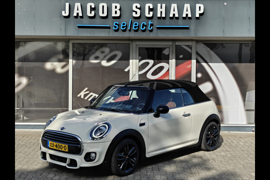 MINI Cabrio 1.5 Cooper / HUD / Carplay / Cruise / leder / Verw. Stoelen / H&K