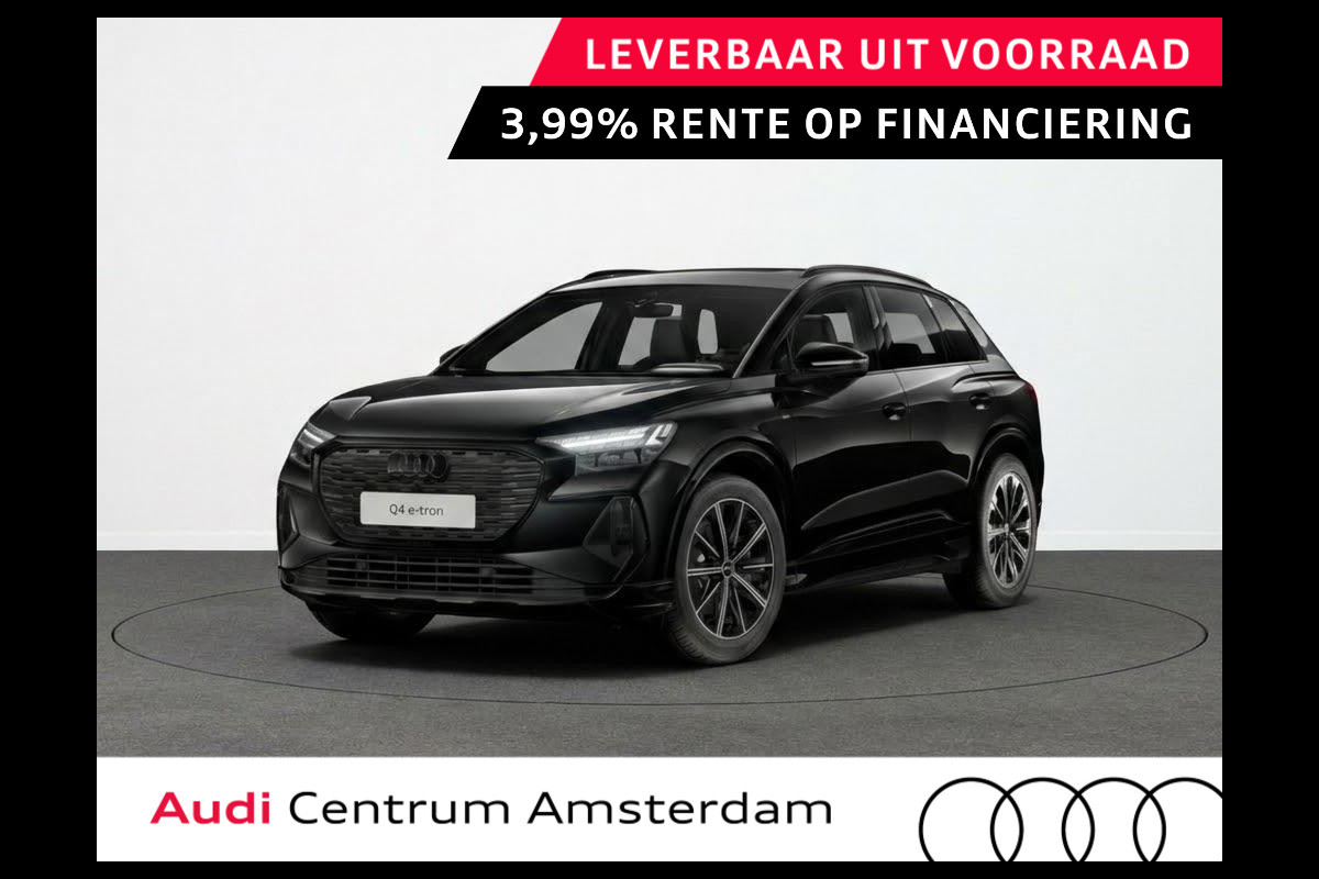 Audi Q4 e-tron 45 S edition Competition 82 kWh 286 pk | Assistentiepakket plus | Comfortpakket | Glazen panoramadak |  Lichtpakket plus ambient light |