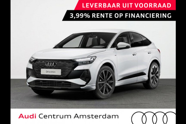 Audi Q4 Sportback e-tron 45 S edition Competition 82 kWh 286 pk | Assistentiepakket plus | Trekhaak | Ambient lichtpakket | Optiekpakket zwart plus |