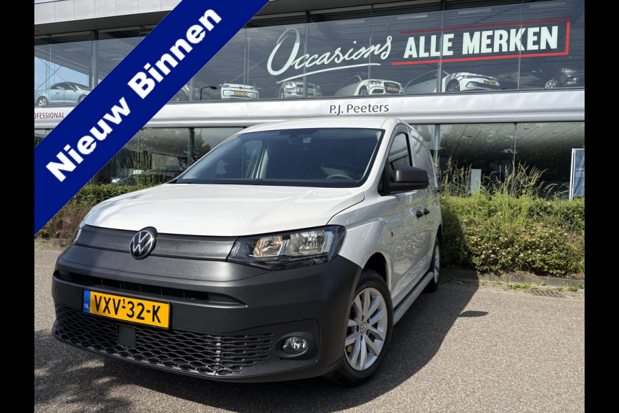 Volkswagen Caddy Cargo 2.0 TDI Airco - Apple carplay - Navigatie - Parkeersensor achter - Zijschuifdeur links/ rechts - Tussenschot volledig - Cruise control - Mistlampen - Bluetooth - Stuur multifunctioneel - Elektrische ramen - Start/stop systeem
