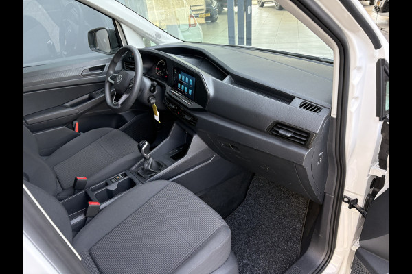 Volkswagen Caddy Cargo 2.0 TDI Airco - Apple carplay - Navigatie - Parkeersensor achter - Zijschuifdeur links/ rechts - Tussenschot volledig - Cruise control - Mistlampen - Bluetooth - Stuur multifunctioneel - Elektrische ramen - Start/stop systeem
