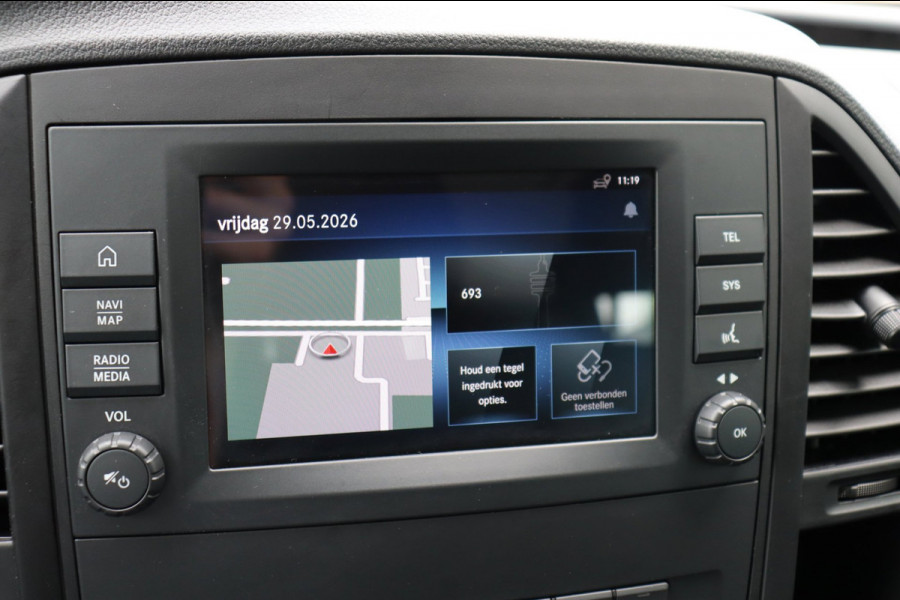 Mercedes-Benz EVITO TOURER PRO L3 90 kWh 350km 9-persoons 37.967,ex. l-vloerrail el.schuifdeuren snelladen leer+vw