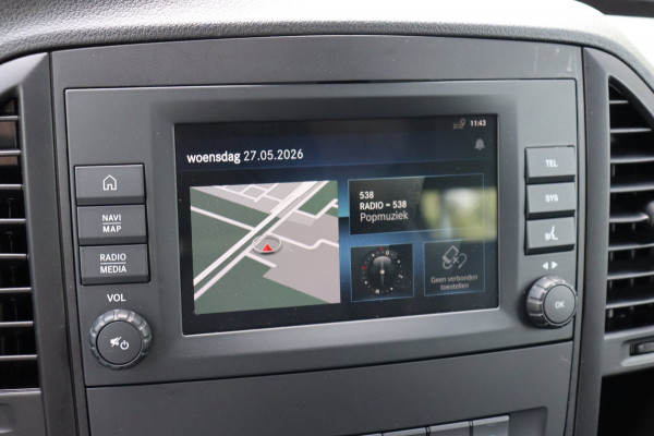 Mercedes-Benz EVITO TOURER PRO L3 90 kWh 350km 9-persoons 37.967,ex. l-vloerrail el.schuifdeuren snelladen leer+vw