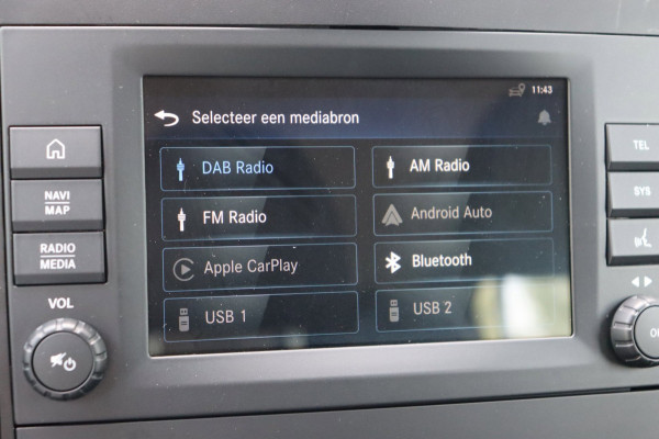 Mercedes-Benz EVITO TOURER PRO L3 90 kWh 350km 9-persoons 37.967,ex. l-vloerrail el.schuifdeuren snelladen leer+vw