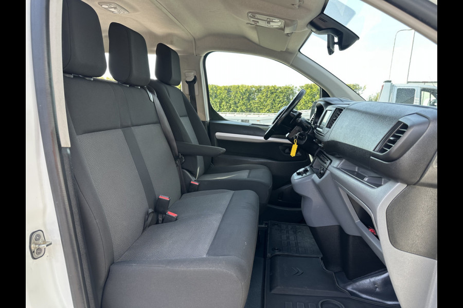 Citroën Jumpy 2.0 BlueHDI 180 PK / AUTOMAAT / L3H1 / DUBBEL CABINE / 2x SCHUIFDEUR / TREKHAAK / CAMERA / BLIND SPOT / ECC / CRUISE / 6 PERSOON