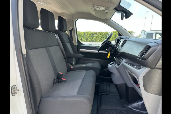 Citroën Jumpy 2.0 BlueHDI 180 PK / AUTOMAAT / L3H1 / DUBBEL CABINE / 2x SCHUIFDEUR / TREKHAAK / CAMERA / BLIND SPOT / ECC / CRUISE / 6 PERSOON