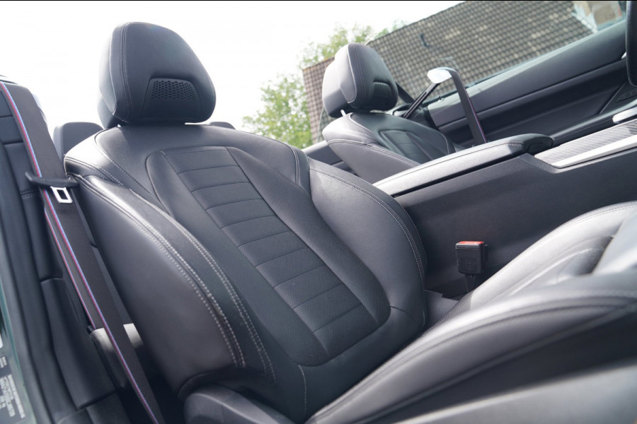 BMW 4 Serie Cabrio 430i High Executive |Sanremo green | LaserLED | Stoelkoeling | Camera | Nekverwarming | Carbon