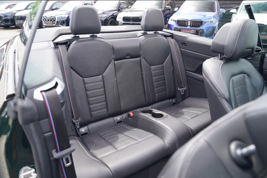 BMW 4 Serie Cabrio 430i High Executive |Sanremo green | LaserLED | Stoelkoeling | Camera | Nekverwarming | Carbon