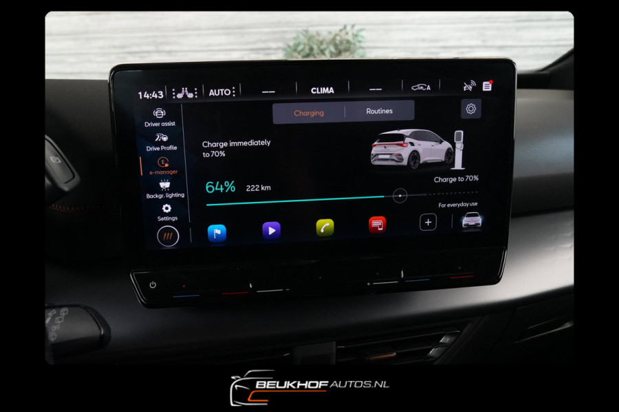 CUPRA Born Performance One 62 kWh Cam Stoelverwarming Soh93%