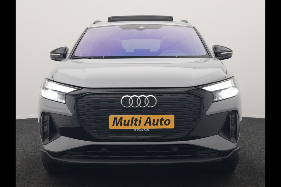 Audi Q4 e-tron 45 Quattro Edition 76,6 kWh 265pk Dealer O.H. | Panodak | Sonos Audio | Camera | Sfeerverlichting | Lederen Sportstoelen Verwarmd | Apple Carplay | Navigatie | DAB | 20"L.M |