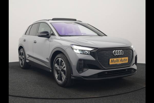 Audi Q4 e-tron 45 Quattro Edition 76,6 kWh 265pk Dealer O.H. | Panodak | Sonos Audio | Camera | Sfeerverlichting | Lederen Sportstoelen Verwarmd | Apple Carplay | Navigatie | DAB | 20"L.M |