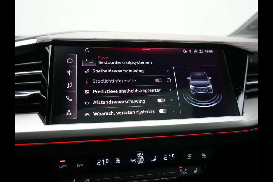 Audi Q4 e-tron 45 Quattro Edition 76,6 kWh 265pk Dealer O.H. | Panodak | Sonos Audio | Camera | Sfeerverlichting | Lederen Sportstoelen Verwarmd | Apple Carplay | Navigatie | DAB | 20"L.M |