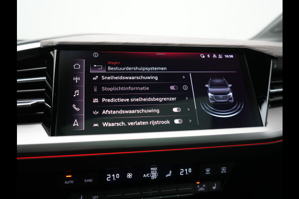 Audi Q4 e-tron 45 Quattro Edition 76,6 kWh 265pk Dealer O.H. | Panodak | Sonos Audio | Camera | Sfeerverlichting | Lederen Sportstoelen Verwarmd | Apple Carplay | Navigatie | DAB | 20"L.M |