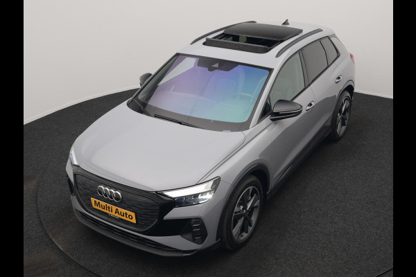 Audi Q4 e-tron 45 Quattro Edition 76,6 kWh 265pk Dealer O.H. | Panodak | Sonos Audio | Camera | Sfeerverlichting | Lederen Sportstoelen Verwarmd | Apple Carplay | Navigatie | DAB | 20"L.M |