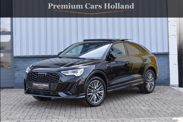 Audi Q3 Sportback 45 TFSI e S-Line 245 Pk Pano Memory Sfeer Keyless Vol Leder 360 Camera 19 Inch