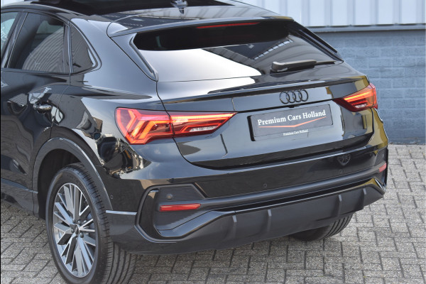 Audi Q3 Sportback 45 TFSI e S-Line 245 Pk Pano Memory Sfeer Keyless Vol Leder 360 Camera 19 Inch