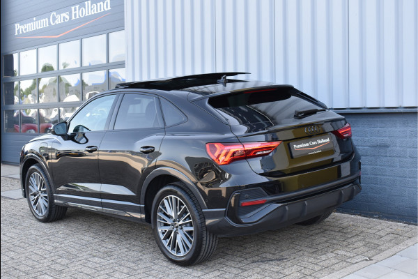 Audi Q3 Sportback 45 TFSI e S-Line 245 Pk Pano Memory Sfeer Keyless Vol Leder 360 Camera 19 Inch
