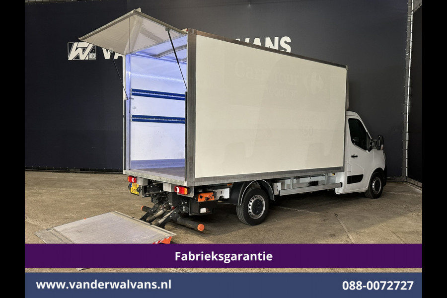 Renault Master 2.3 dCi 146pk Bakwagen 222cm hoog Laadklep Euro6 Fabrieksgarantie Airco | Camera | Navigatie | Cruisecontrol | LED Bijrijdersbank, 983kg laadvermogen