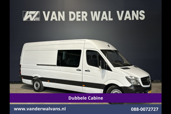 Mercedes-Benz Sprinter 314 CDI 143pk L3H2 Dubbele Cabine Euro6 Airco | 7-Zits | Trekhaak Sidebars
