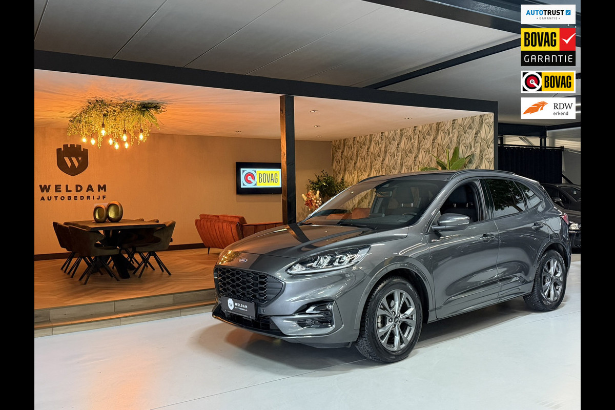 Ford Kuga 2.5 ST-Line HEV|1.600KG Trekgewicht|242pk|Mild-Hybride|Camera|Blindspot|Keyless|Navi|LED|Elek. Achterklep|Rijklaar