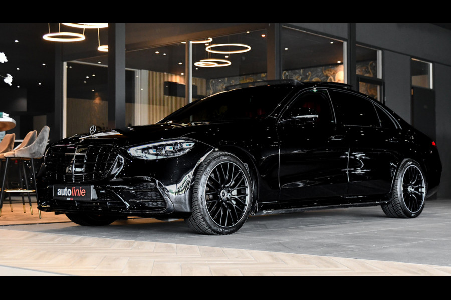 Mercedes-Benz S-Klasse 580 e 4MATIC Lang AMG Line, First-Class, Chauffeurspaket, Burm High-End, 4-Wielsturing, Klaptafels, Full!