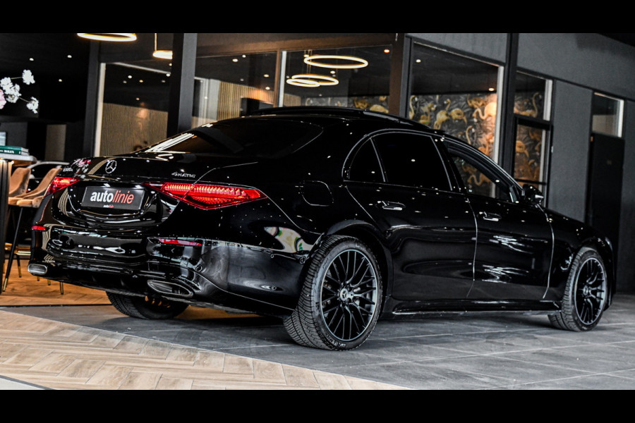 Mercedes-Benz S-Klasse 580 e 4MATIC Lang AMG Line, First-Class, Chauffeurspaket, Burm High-End, 4-Wielsturing, Klaptafels, Full!