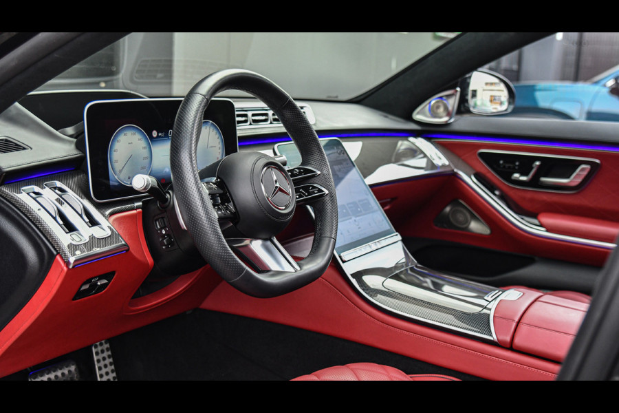 Mercedes-Benz S-Klasse 580 e 4MATIC Lang AMG Line, First-Class, Chauffeurspaket, Burm High-End, 4-Wielsturing, Klaptafels, Full!