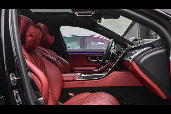 Mercedes-Benz S-Klasse 580 e 4MATIC Lang AMG Line, First-Class, Chauffeurspaket, Burm High-End, 4-Wielsturing, Klaptafels, Full!