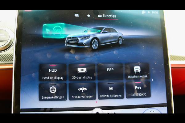 Mercedes-Benz S-Klasse 580 e 4MATIC Lang AMG Line, First-Class, Chauffeurspaket, Burm High-End, 4-Wielsturing, Klaptafels, Full!