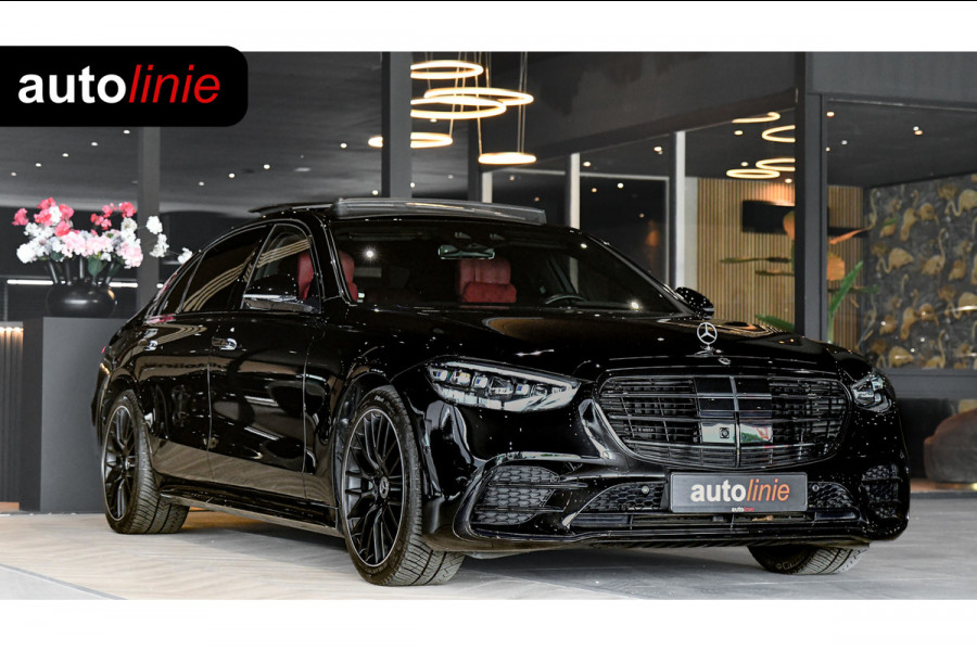 Mercedes-Benz S-Klasse 580 e 4MATIC Lang AMG Line, First-Class, Chauffeurspaket, Burm High-End, 4-Wielsturing, Klaptafels, Full!