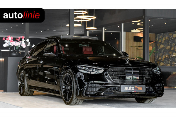 Mercedes-Benz S-Klasse 580 e 4MATIC Lang AMG Line, First-Class, Chauffeurspaket, Burm High-End, 4-Wielsturing, Klaptafels, Full!