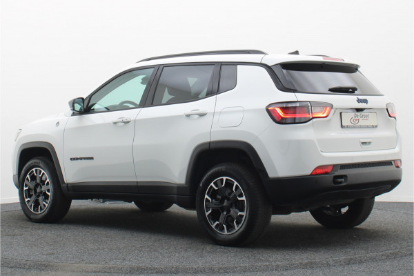 Jeep Compass 4xe 240 Plug-in Hybrid Electric Trailhawk Panoramadak, Leer, Camera, ACC, Apple Carplay, Keyless