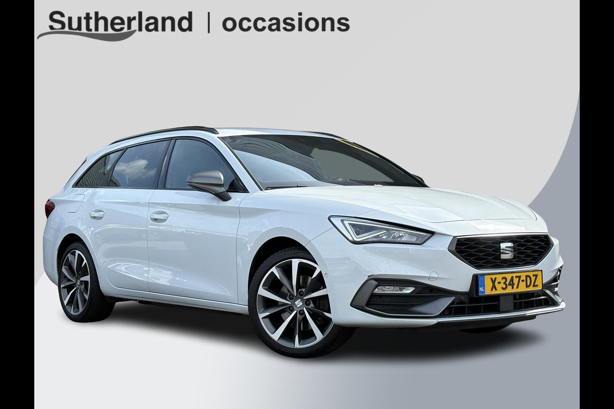 Seat Leon Sportstourer 1.4 TSI eHybrid PHEV FR 204pk | 88,4% SOH | Trekhaak | Stoel & Stuurverwarming | Adaptive Cruise | Side Assist |