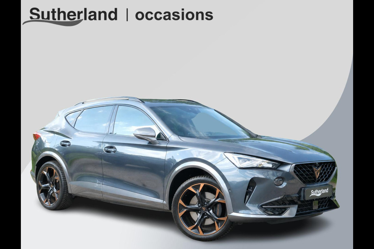 CUPRA Formentor 1.4 e-Hybrid VZ Copper Edition 245pk | PHEV | Stoelverwarming | Adaptive Cruise Control | 360 Camera | Elektr. Stoel | Stoel en Stuur Verwarming