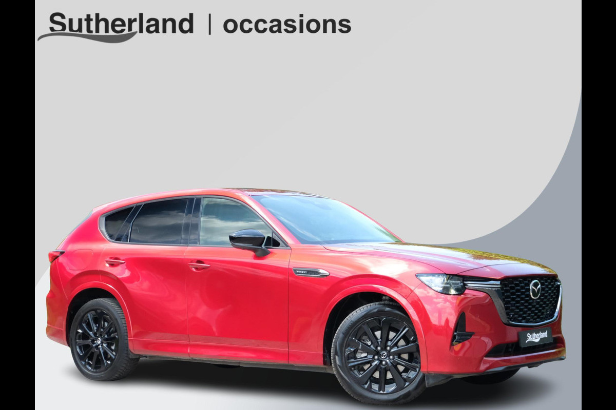Mazda CX-60 2.5 e-SkyActiv PHEV Homura | Panoramadak | 360 graden camera | Adaptive cruise control | Stoelkoeling/verwarming