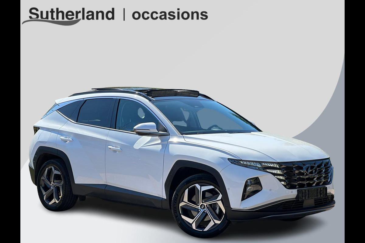Hyundai Tucson 1.6 T-GDI PHEV Premium Sky 4WD 265pk | Panoramadak | Dealer onderhouden | Leder | Achteruitrijcamera | Elek. klep | Stoelverwarming voor & achter