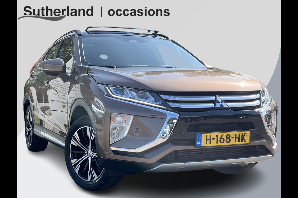 Mitsubishi Eclipse Cross 1.5 DI-T 4WD First Edition 163pk Automaat | Adaptieve Cruise | Head Up Display | Full Leder | | Panorama dak | Stoelverwarming | 1.600kg Trekgewicht!