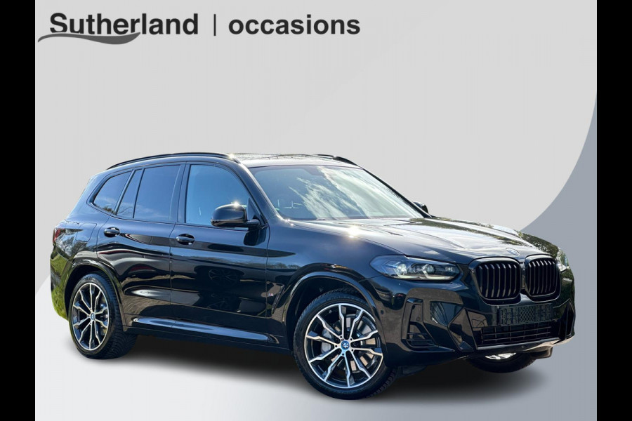 BMW X3 xDrive30e M Sport | Plug-in Hybride | incl. BMW Service Inclusive (5 jaar/100.000 km) | M pakket | Harman Kardon | Sportstoelen | Elektrische stoelen met geheugenfunctie | 360 graden camera | Stoelverwarming | Keyless | Elektrische achterklep | Adaptive Led | High-beam Headlights Control | Head Up Display | Adaptief demping systeem