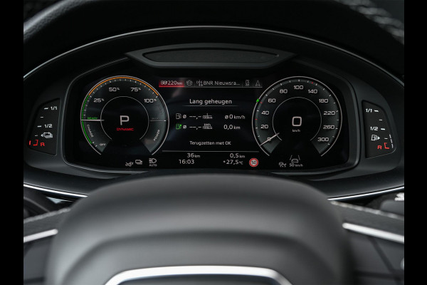 Audi Q8 55 TFSI e quattro Pro Line S | Panoramadak | 360 Camera | B&O | Head-up | Achterasbesturing | Luchtvering | Ambiance interieur | Soft close | Trekhaak | Stuurwiel verwarmd |