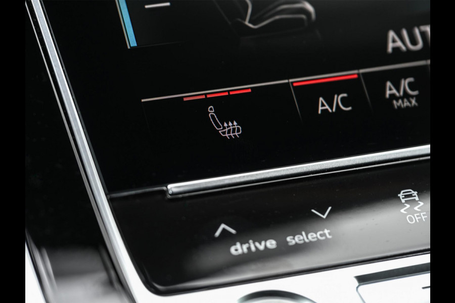 Audi Q8 55 TFSI e quattro Pro Line S | Panoramadak | 360 Camera | B&O | Head-up | Achterasbesturing | Luchtvering | Ambiance interieur | Soft close | Trekhaak | Stuurwiel verwarmd |