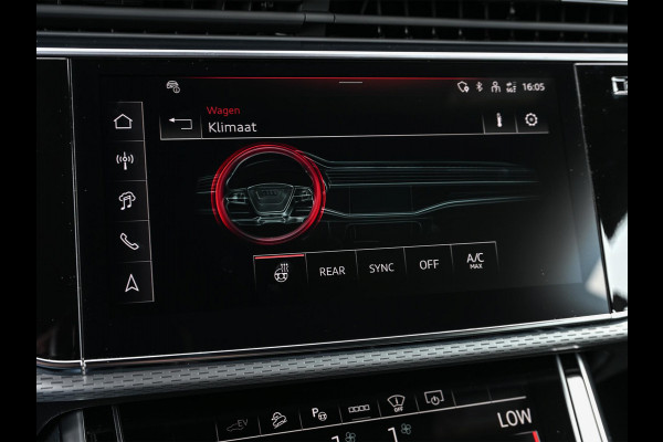 Audi Q8 55 TFSI e quattro Pro Line S | Panoramadak | 360 Camera | B&O | Head-up | Achterasbesturing | Luchtvering | Ambiance interieur | Soft close | Trekhaak | Stuurwiel verwarmd |