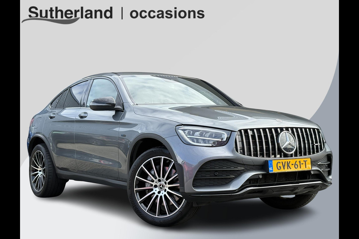 Mercedes-Benz GLC Coupé 300e 4MATIC Business Solution AMG | PHEV | Stoelverwarming | Leer | Camera |