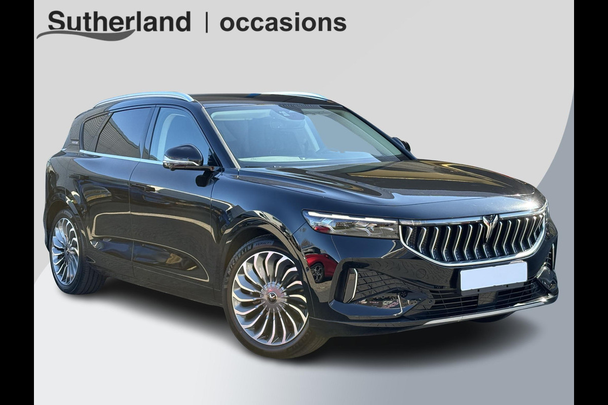 VOYAH Free Flagship 4WD 106 kWh | Panoramadak | Dynaudio Hi-FI | 360° Camera | Luchtvering | Adaptieve Cruise Control | Dodehoekassistent | Apple CarPlay | Android Auto | Elektrisch Verstelbare Stoelen + Massage | Stoelverwarming | Stoelventilatie | Sfeerverlichting |
