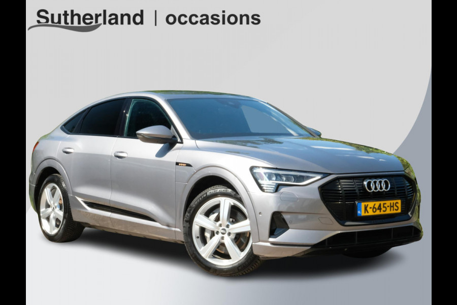 Audi e-tron Sportback 55 quattro Business edition 95 kWh | 408 PK | Elektrische klep | Camera | Memory | Luchtvering | Navigatie | Stoelverwarming |