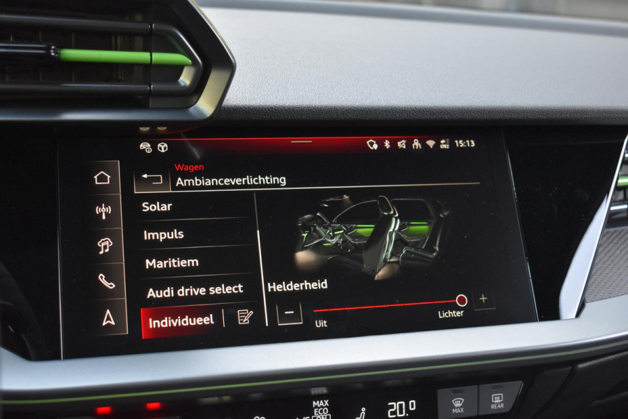 Audi RS3 Sportback 2.5 TFSI RS3 quattro HULK Pano HUD Kuip Lane Sonos Camera RS3 400PK