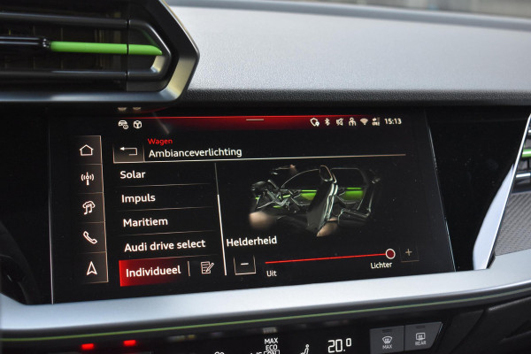 Audi RS3 Sportback 2.5 TFSI RS3 quattro HULK Pano HUD Kuip Lane Sonos Camera RS3 400PK