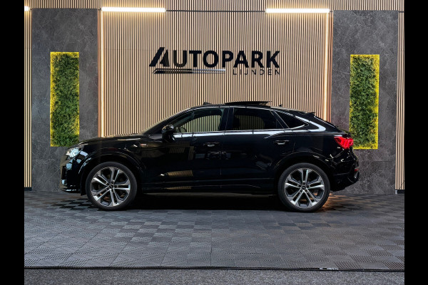 Audi Q3 Sportback 45 TFSI e 3X S-LINE|PANO|SONOS|MATRIXLED|360CAM|MEMORY|KEYLESS|SFEERVERLICHTING|TREKHAAK|DEALER ONDERHOUDEN|VOL!