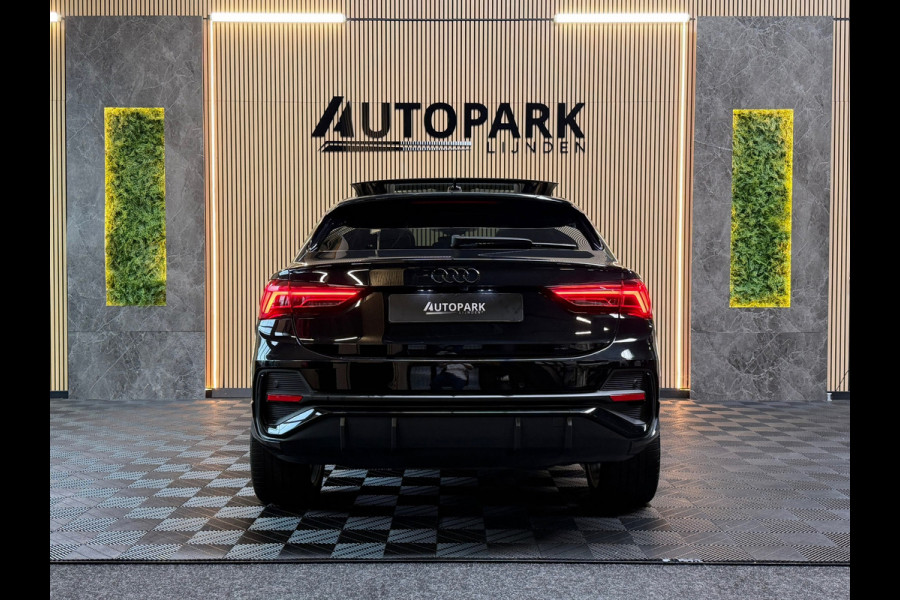 Audi Q3 Sportback 45 TFSI e 3X S-LINE|PANO|SONOS|MATRIXLED|360CAM|MEMORY|KEYLESS|SFEERVERLICHTING|TREKHAAK|DEALER ONDERHOUDEN|VOL!