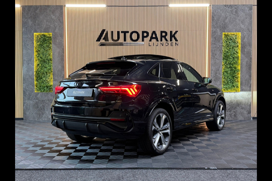 Audi Q3 Sportback 45 TFSI e 3X S-LINE|PANO|SONOS|MATRIXLED|360CAM|MEMORY|KEYLESS|SFEERVERLICHTING|TREKHAAK|DEALER ONDERHOUDEN|VOL!